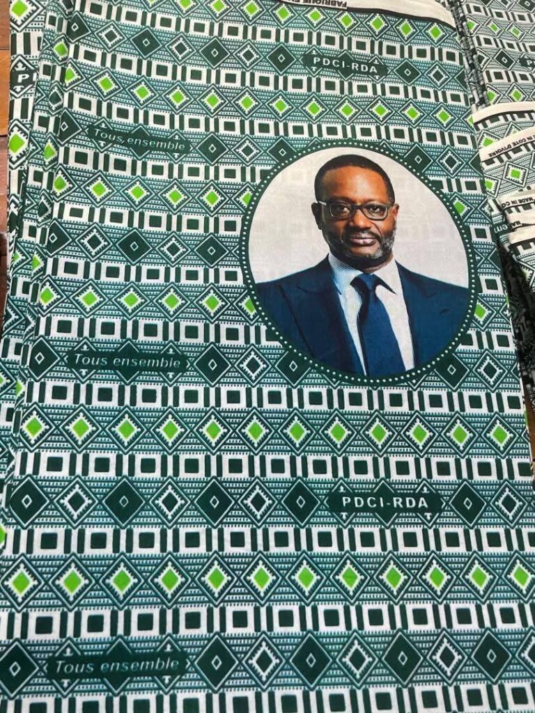 C te D Ivoire Pr sidentielle 2025 Le Pagne Du PDCI RDA Un Symbole C te D Ivoire Pr sidentielle 2025 Le Pagne Du PDCI RDA Un Symbole